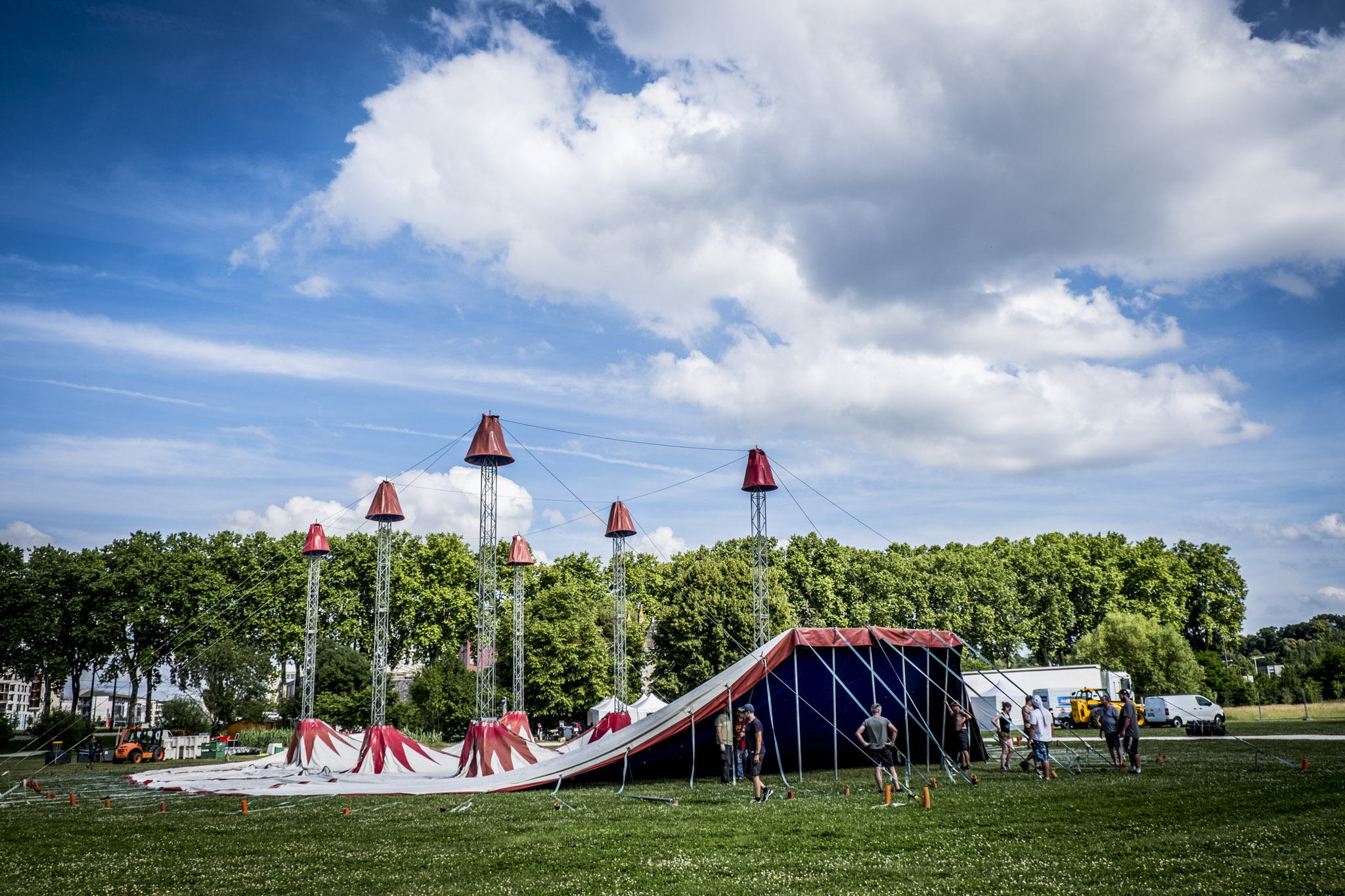 Nuits Toilées - location de chapiteau de cirque