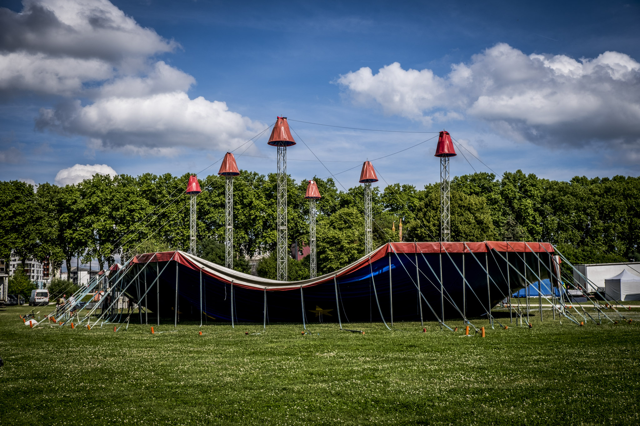 Nuits Toilées - location de chapiteau de cirque