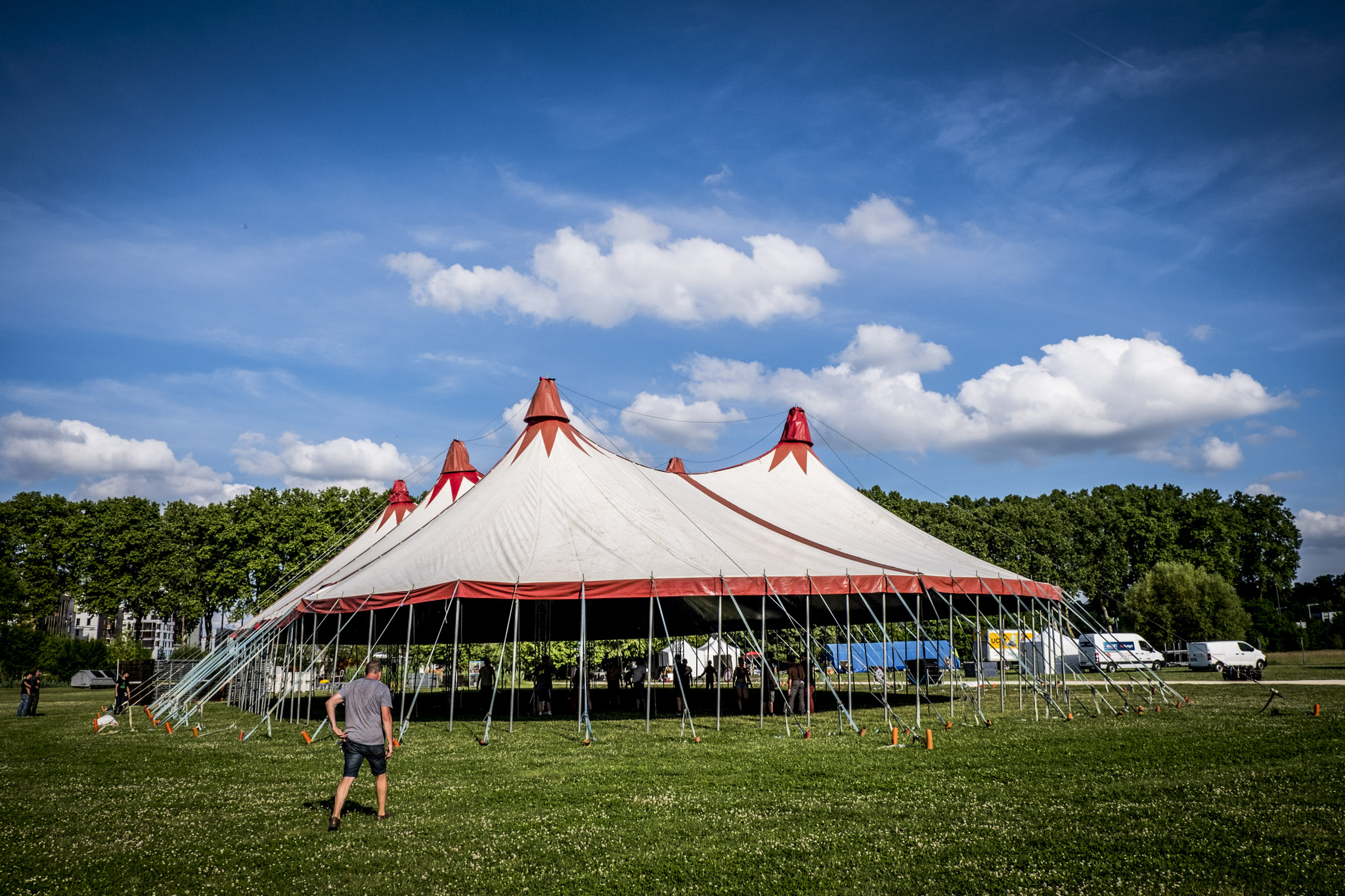 Nuits Toilées - location de chapiteau de cirque